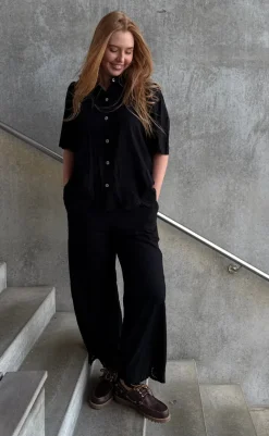 Hot Bluse - Linus - Black Bluser