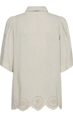 Discount Bluse - Linus - Moonbeam Melange Bluser