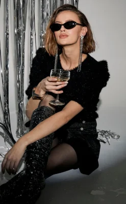 New Bluse - Molurex - Black Bluser