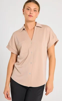 Sale Bluse - Rue - Simply Taupe Bluser