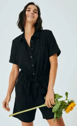 Discount Buksedragt - Lava - Black Buksedragter