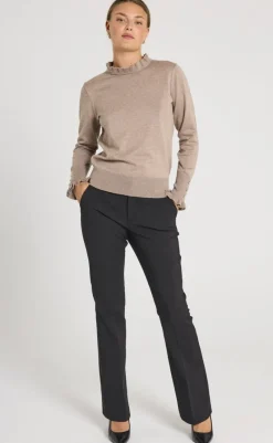 Outlet Bukser - Isadora Bootcut - Black Bukser & Jeans