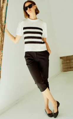 Discount Bukser - Isadora Capri - Black Bukser & Jeans