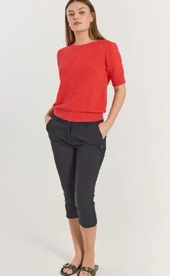 Discount Bukser - Isadora Capri - Black Bukser & Jeans