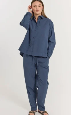 New Bukser - Jally - Navy Blazer Bukser & Jeans|Blazere & Indejakker