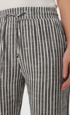 Online Bukser - Lava - Black W. Off White Bukser & Jeans