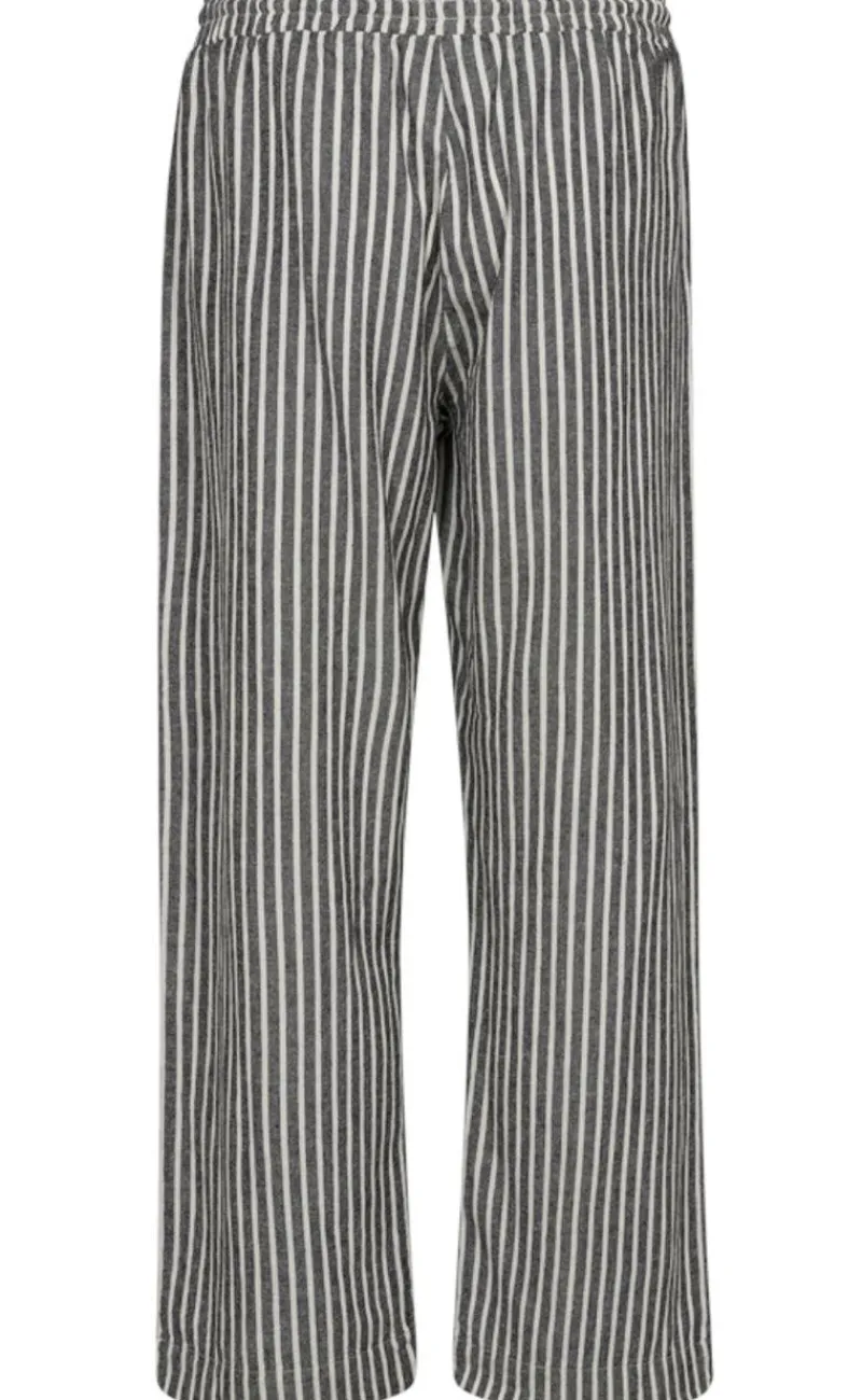 Online Bukser - Lava - Black W. Off White Bukser & Jeans