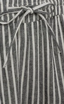 Online Bukser - Lava - Black W. Off White Bukser & Jeans