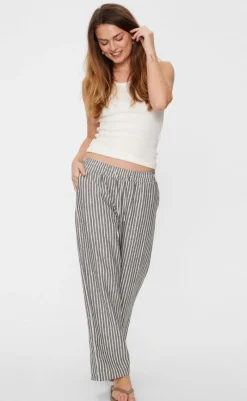 Online Bukser - Lava - Black W. Off White Bukser & Jeans