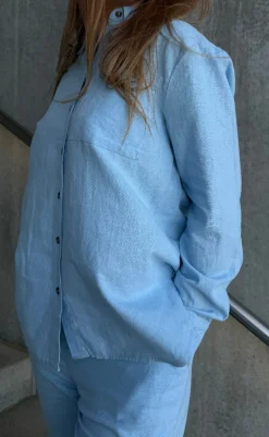 Sale Bukser - Lava  - Chambray Blue Bukser & Jeans