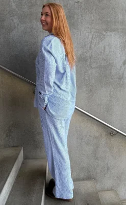 New Bukser - Lava - Off White w. Nebulas Blue Bukser & Jeans