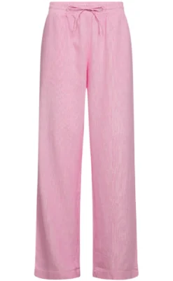 Outlet Bukser - Lava  - Off White w. Fuchsia Pink Bukser & Jeans