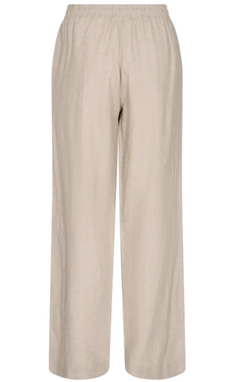 New Bukser - Lava - Sand Melange Bukser & Jeans