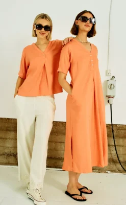 Hot Bukser - Linus - Moonbeam Melange Bukser & Jeans