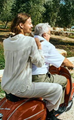 Hot Bukser - Linus - Moonbeam Melange Bukser & Jeans