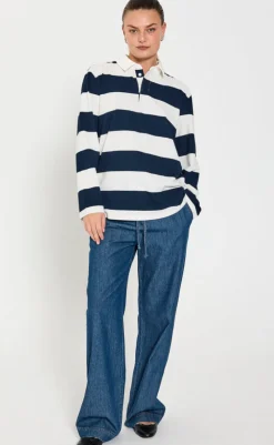 Outlet Bukser - Lisea - Medium Blue Denim Bukser & Jeans