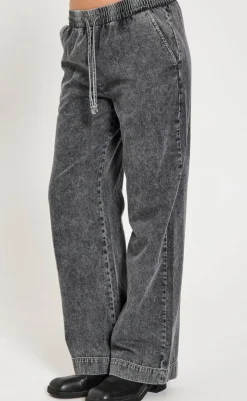 Sale Bukser - Lisea - Vintage Grey Denim Bukser & Jeans