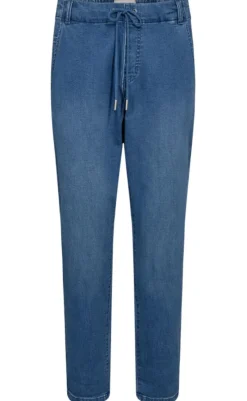 Clearance Bukser - Marvin - Medium Blue Denim Bukser & Jeans