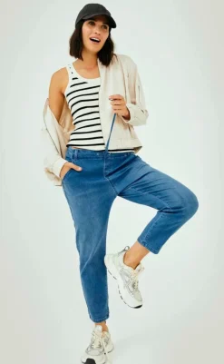 Clearance Bukser - Marvin - Medium Blue Denim Bukser & Jeans