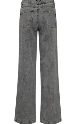 New Bukser - Milly - Light Grey Denim Bukser & Jeans