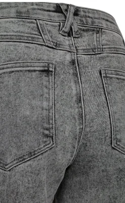 New Bukser - Milly - Light Grey Denim Bukser & Jeans