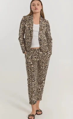 Hot Bukser - Nanni - Rainy Day w. Silver Mink Bukser & Jeans