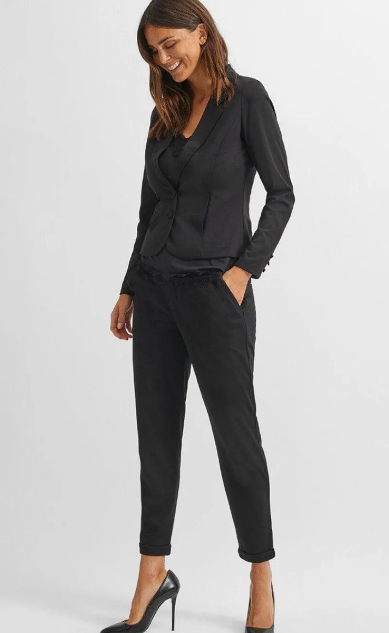 Hot Bukser - Nanni Ankle - Black Bukser & Jeans