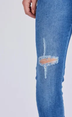 Hot Bukser - Shantal Ankle Broken - Medium Blue Bukser & Jeans