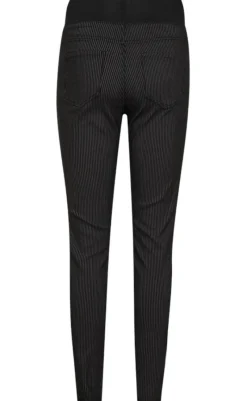 New Bukser - Shantal - Black w. Pirate Black Bukser & Jeans