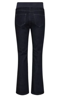 Sale Bukser - Shantal Bootcut - Dark Blue Denim Bukser & Jeans