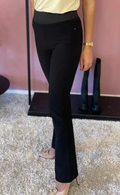Bukser - Shantal Bootcut Power - Black Bukser & Jeans