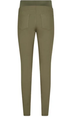 Outlet Bukser - Shantal Power - Deep Lichen Green Bukser & Jeans