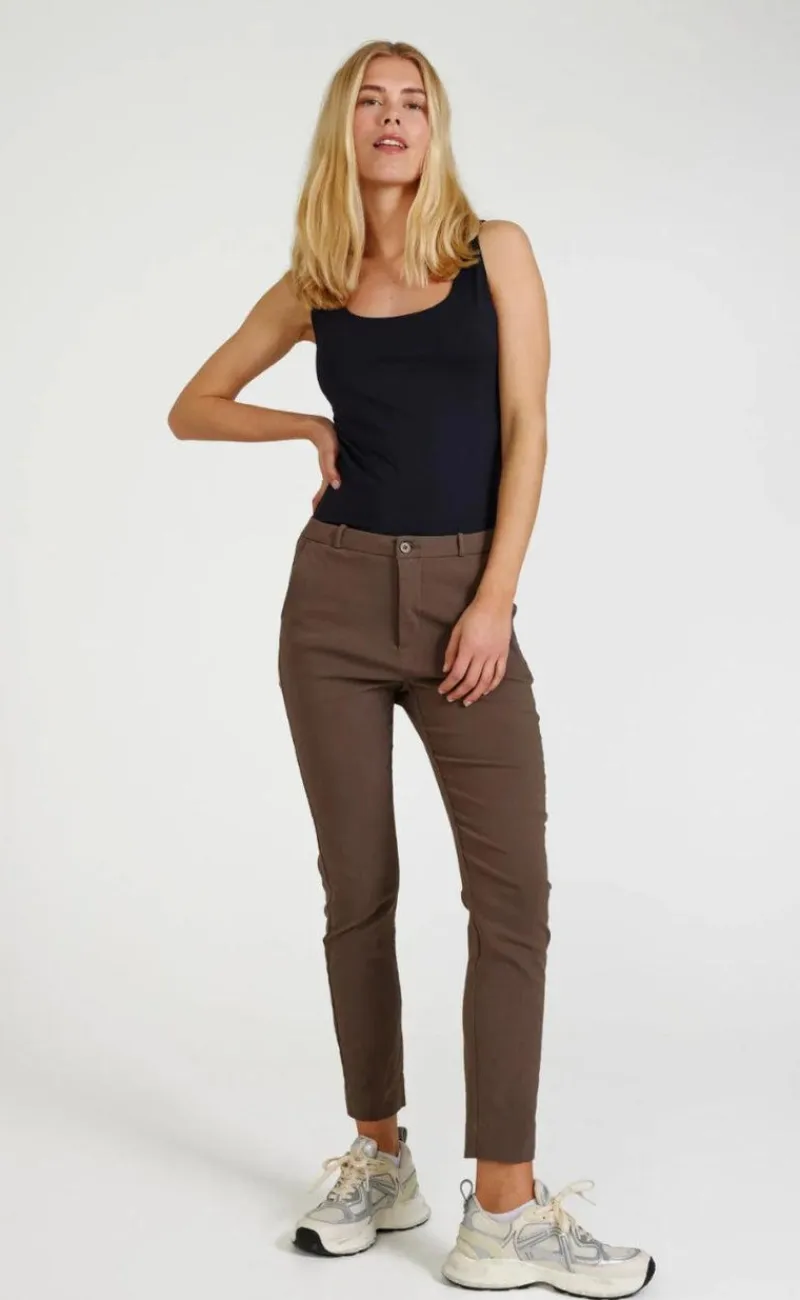 Clearance Bukser - Solvej Ankle - Morel Bukser & Jeans