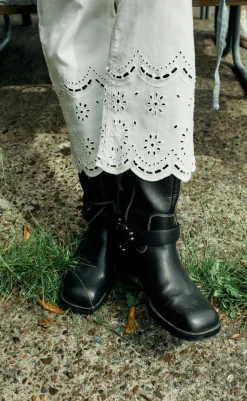 Sale Bukser - Tanni - Star Off-white Bukser & Jeans