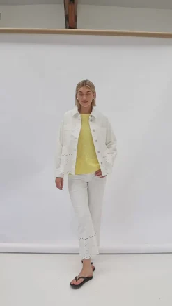 Sale Bukser - Tanni - Star Off-white Bukser & Jeans