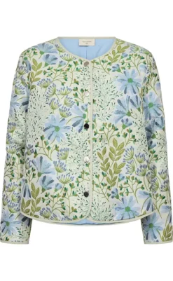 Jakke - Flowa - Chambray Blue w. Moonbeam Jakker & Frakker|Alt Overtøj