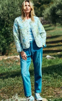 Jakke - Flowa - Chambray Blue w. Moonbeam Jakker & Frakker|Alt Overtøj