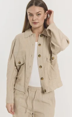 Jakke - Lava - Sand Melange Jakker & Frakker|Alt Overtøj