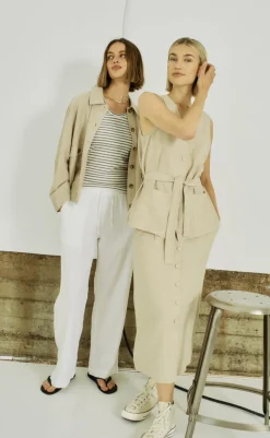 Jakke - Lava - Sand Melange Jakker & Frakker|Alt Overtøj