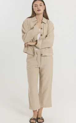 Jakke - Lava - Sand Melange Jakker & Frakker|Alt Overtøj