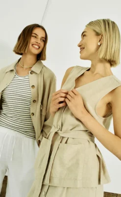 Jakke - Lava - Sand Melange Jakker & Frakker|Alt Overtøj