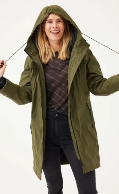 Discount Jakke - Rain - Olive Night Jakker & Frakker|Alt Overtøj