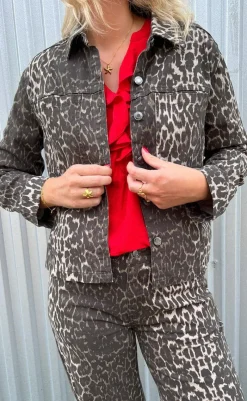 Outlet Jakke - Rinna - Oyster Gray W. Granite Gray Jakker & Frakker|Alt Overtøj