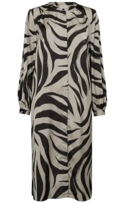 Sale Kjole - Blosa - Black W. Silver Cloud Kjoler