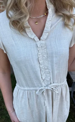 Sale Kjole - Deem - Sand Melange Kjoler