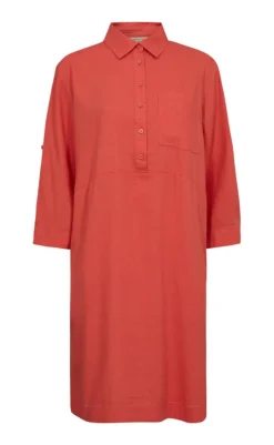 Sale Kjole - Laluna - Hot Coral Kjoler