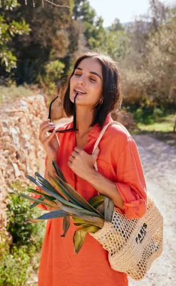 Sale Kjole - Laluna - Hot Coral Kjoler