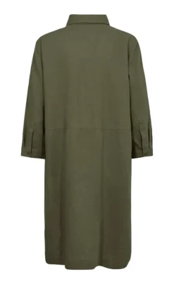 Clearance Kjole - Laluna - Deep Lichen Green Kjoler