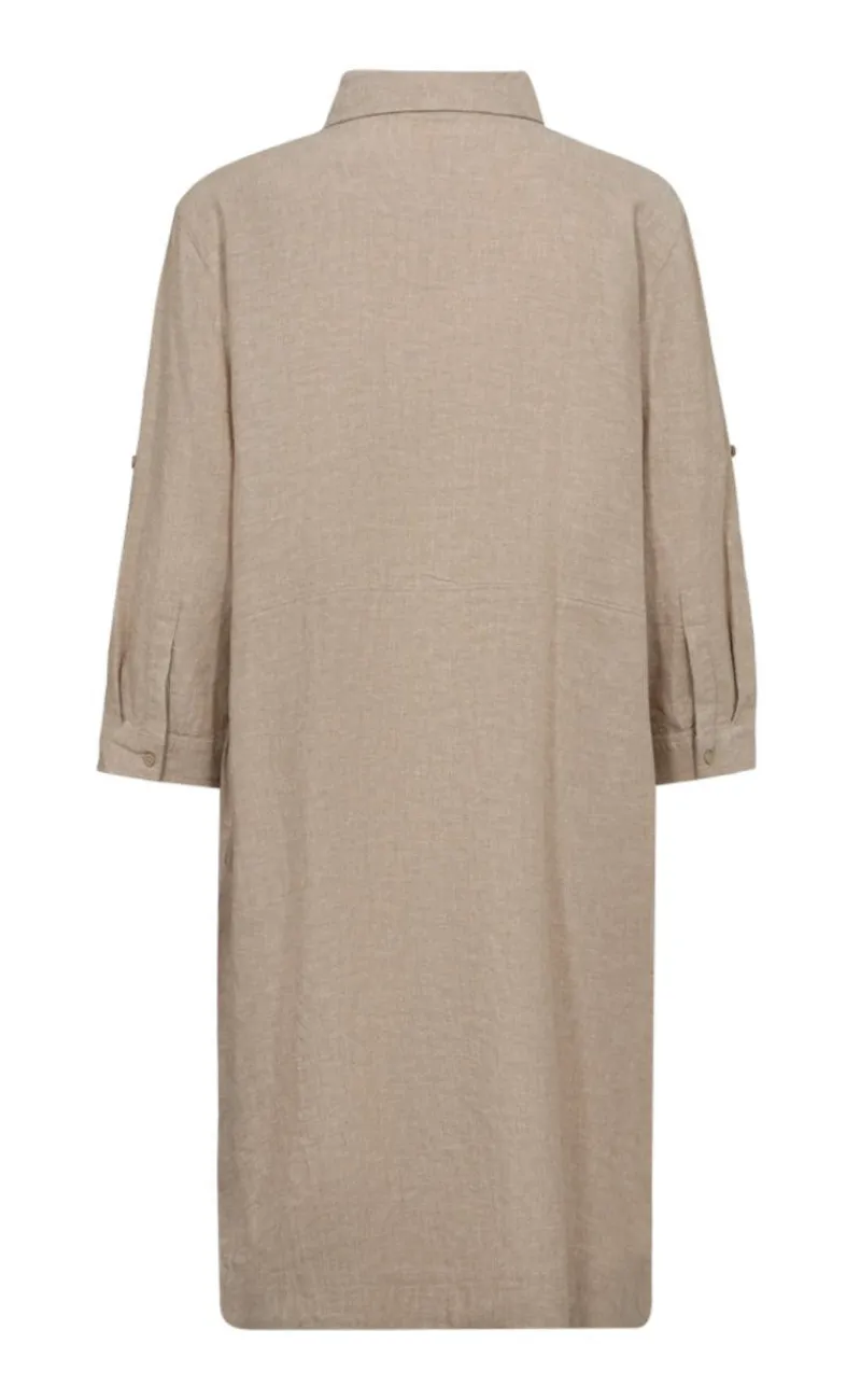 Clearance Kjole - Laluna - Sand Melange Kjoler