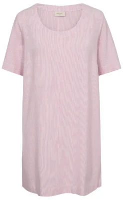 Outlet Kjole - Lava - Off-white w. Fuchsia Pink Kjoler